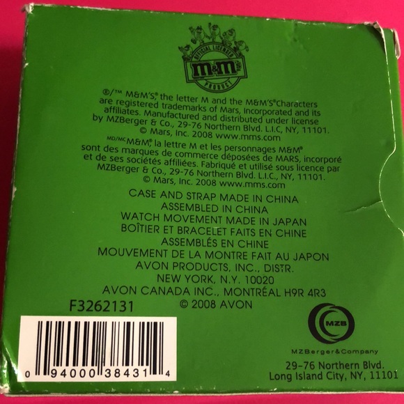 M&M’s Fun Watch Green M&M - Picture 16 of 16